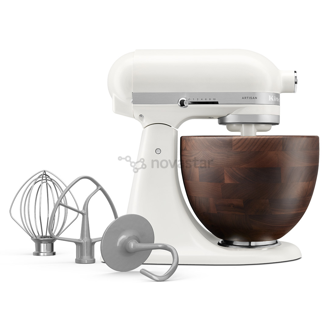 KitchenAid, 4,7 L, baltas - Virtuvinis kombainas