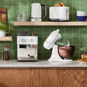 KitchenAid, 4,7 L, baltas - Virtuvinis kombainas