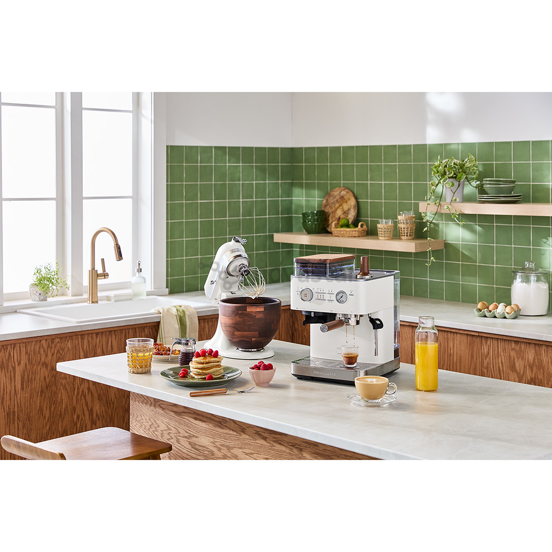 KitchenAid, 4,7 L, baltas - Virtuvinis kombainas