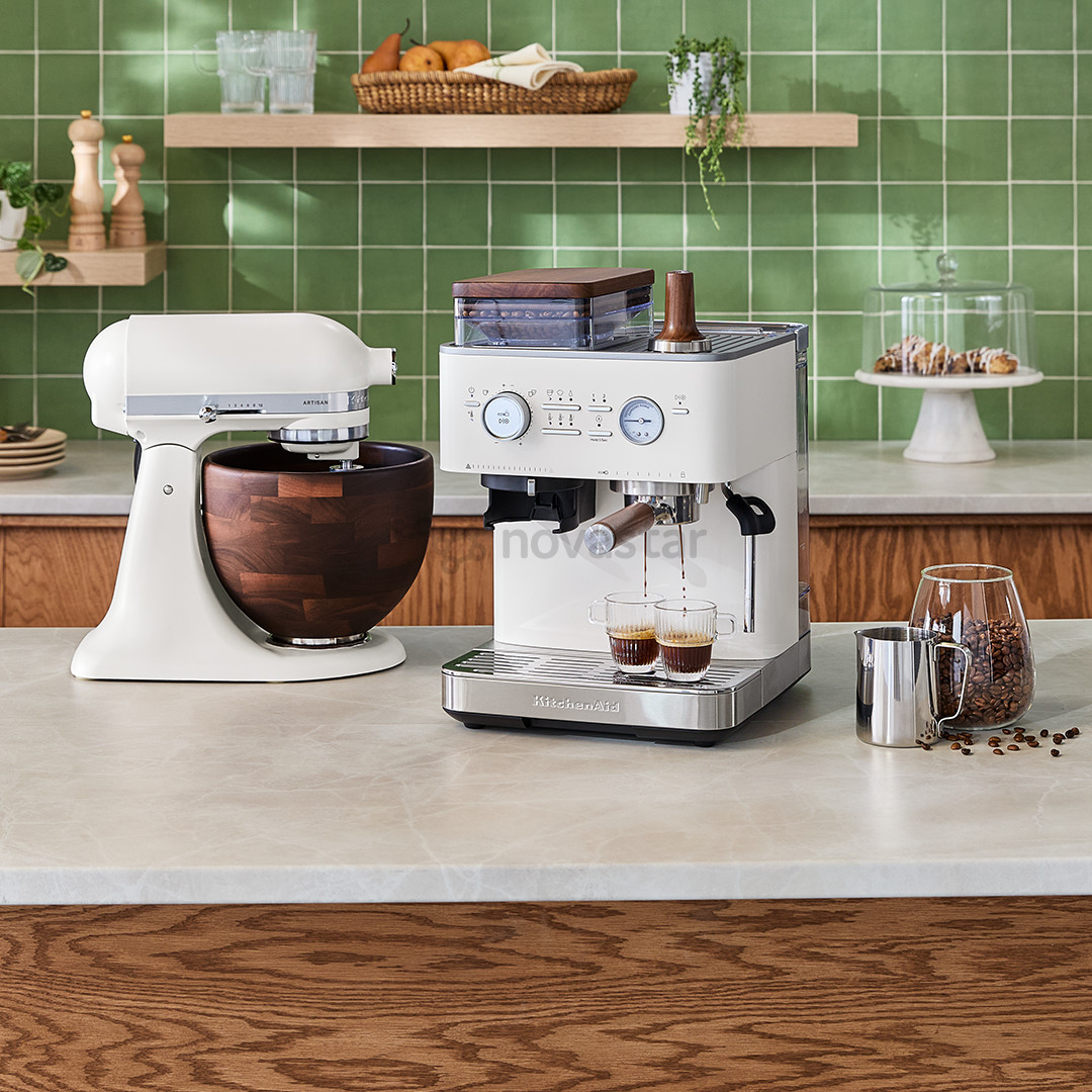 KitchenAid, 4,7 L, baltas - Virtuvinis kombainas