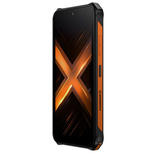 HAMMER Energy X2 5G, 6GB, 128GB, black/orange - Smartphone