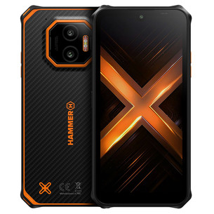 HAMMER Energy X2 5G, 8GB, 256GB, black/orange - Smartphone TEL001066