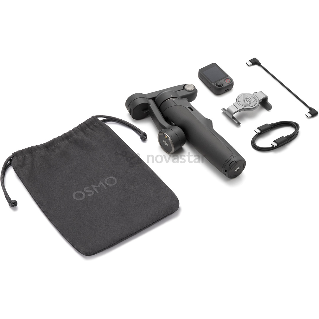 DJI Osmo Mobile 8P Standard Combo, juodas - Stabilizatorius