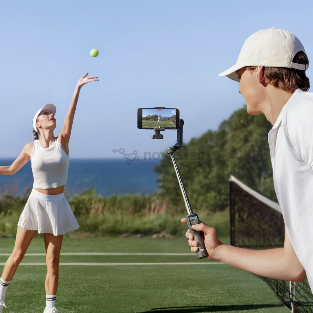 DJI Osmo Mobile 8P Advanced Tracking Combo, juodas - Stabilizatorius