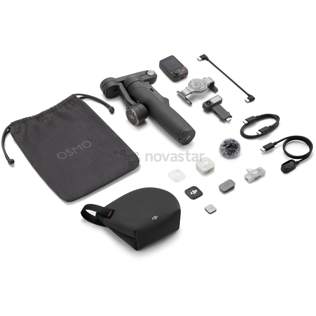 DJI Osmo Mobile 8P Creator Combo, juodas - Stabilizatorius