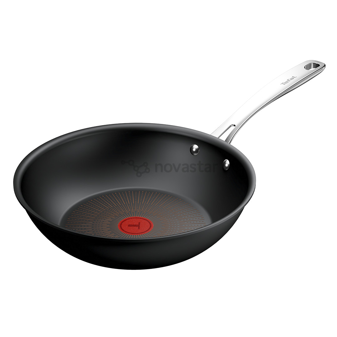 Tefal Excellence+, 28 cm, black - Wok pan