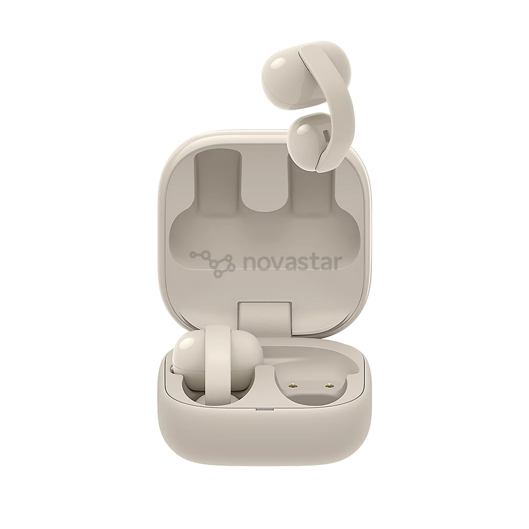 Sony Linkbuds Clip, greige - True wireless earbuds