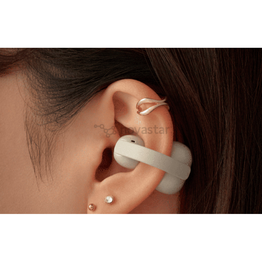 Sony Linkbuds Clip, greige - True wireless earbuds