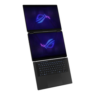 Asus ROG Zephyrus Duo (2026) GX651, 16'', 3K, Duo OLED, 120 Гц, Ultra 9, 64 ГБ, 2 ТБ, RTX 5090, ENG, темно-серый - Ноутбук