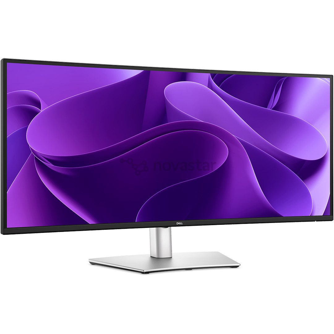 Dell Pro 34 Plus, 34", WQHD, 100 Hz, USB-C, lenktas, juodas - Monitorius