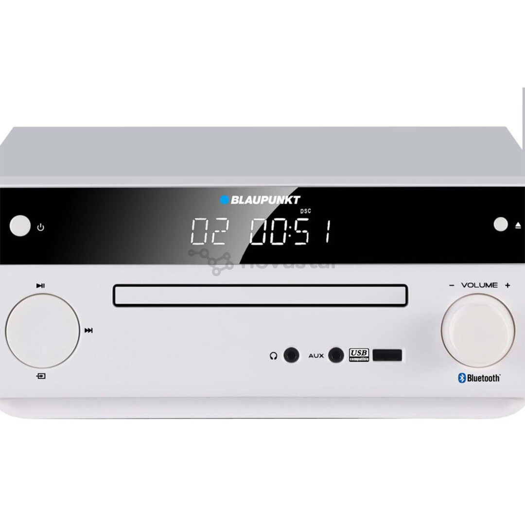 Blaupunkt MS30.2BT Micro System, white - Music system