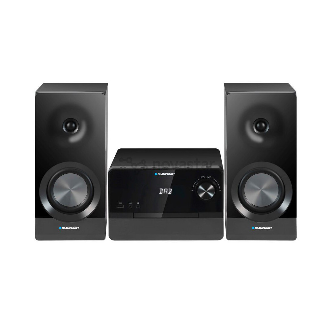 Blaupunkt Micro System MS49DAB, juodas - Muzikinis centras