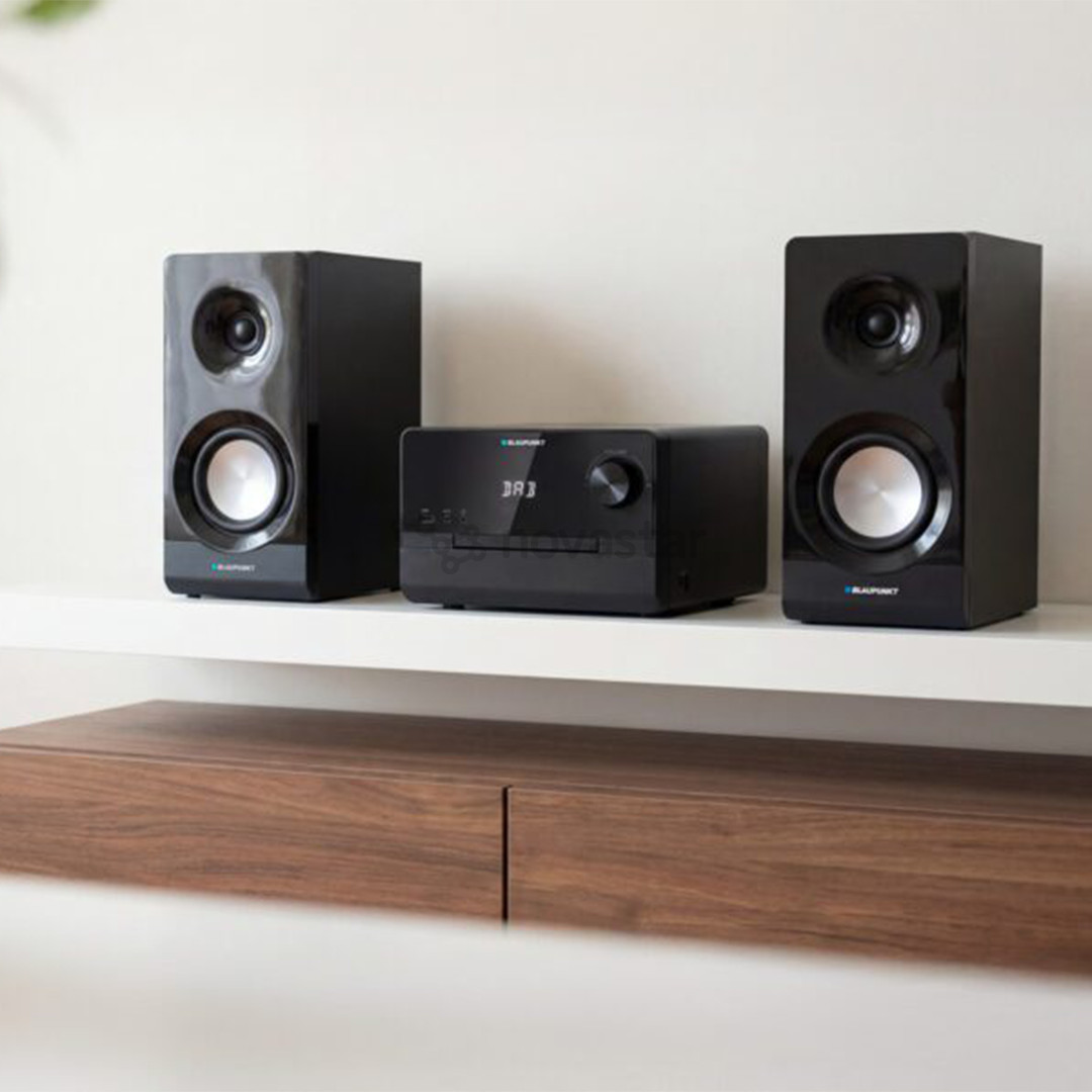 Blaupunkt Micro System MS49DAB, juodas - Muzikinis centras