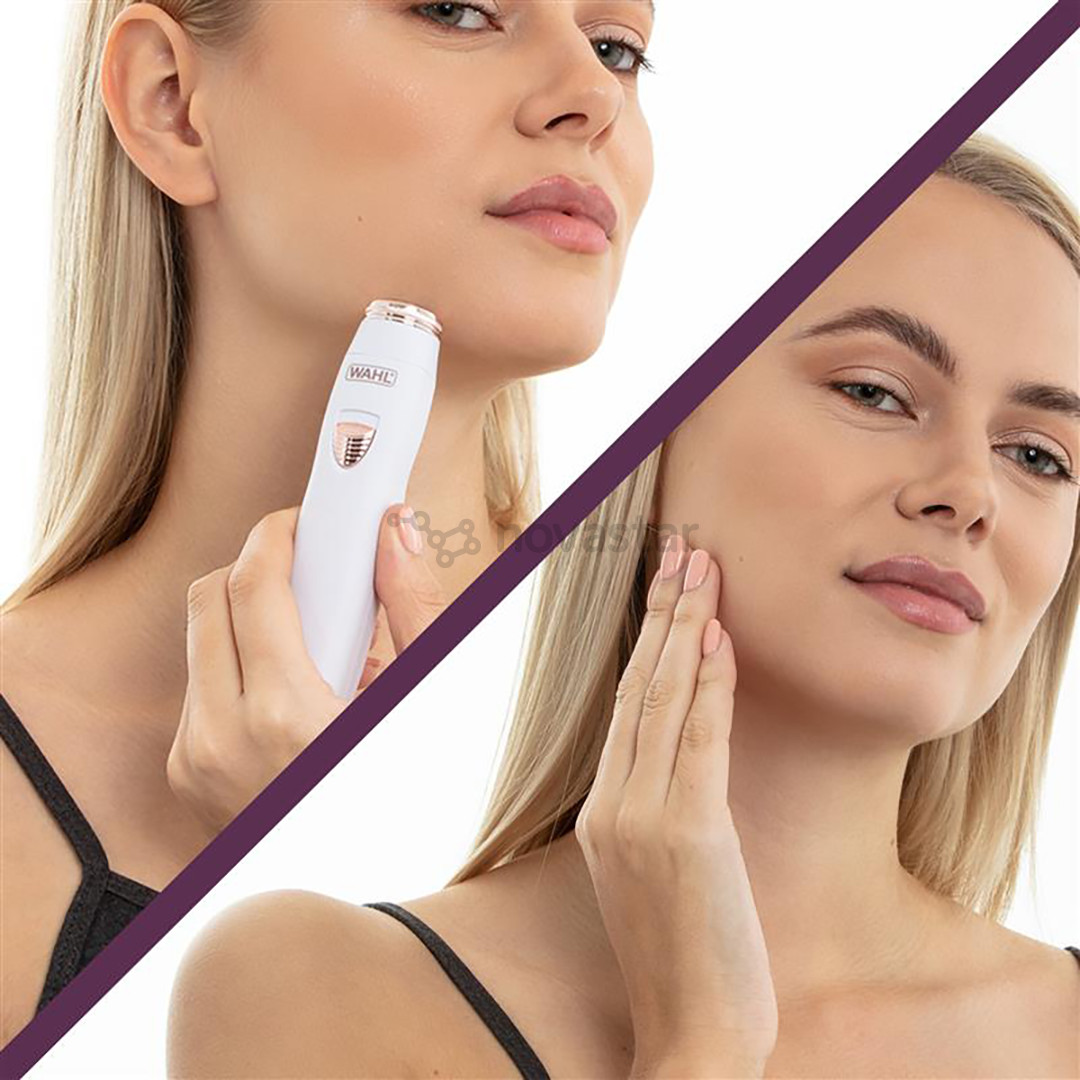Wahl, pink - Facial hair remover