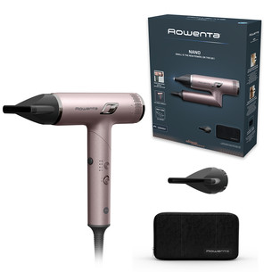 Rowenta Nano, складной, 1700 Вт, розовый - Фен