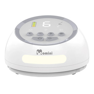Momini NoseNest, white/grey - Automatic nasal aspirator