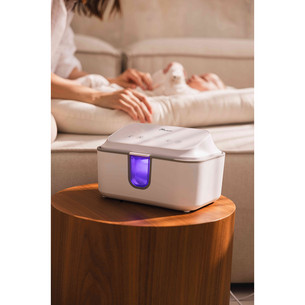 Momini WarmWipes, white - Wet wipes warmer