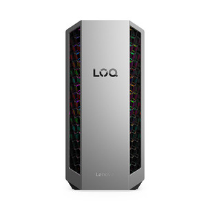 Lenovo LOQ Tower 26ADR10, Ryzen 7, 16 GB, 1 TB, RTX 5060 Ti, pilkas/juodas - Stacionarus kompiuteris 91DF004BMW