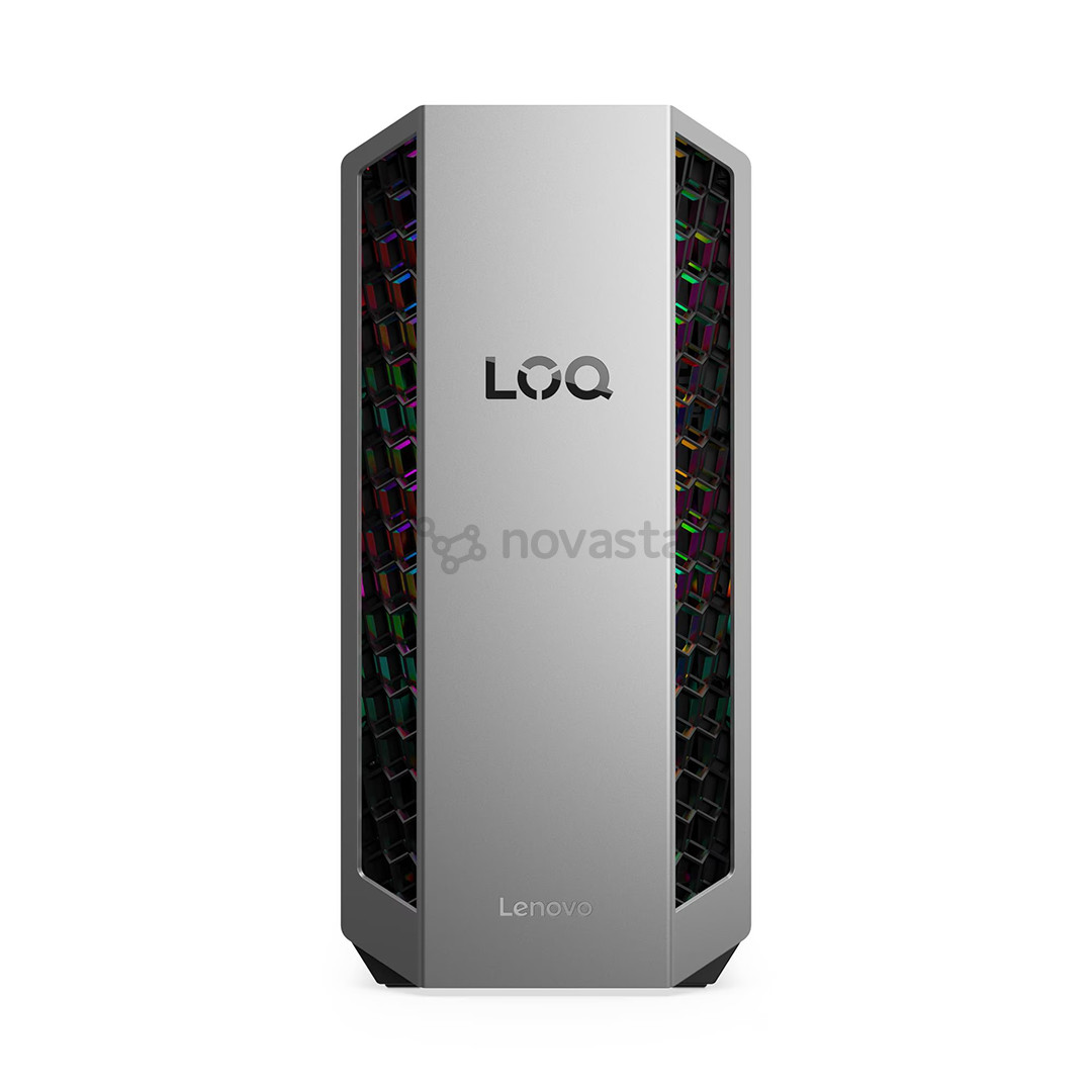 Lenovo LOQ Tower 26ADR10, Ryzen 7, 32 GB, 1 TB, RTX 5070, luna grey / eclipse black - Desktop PC
