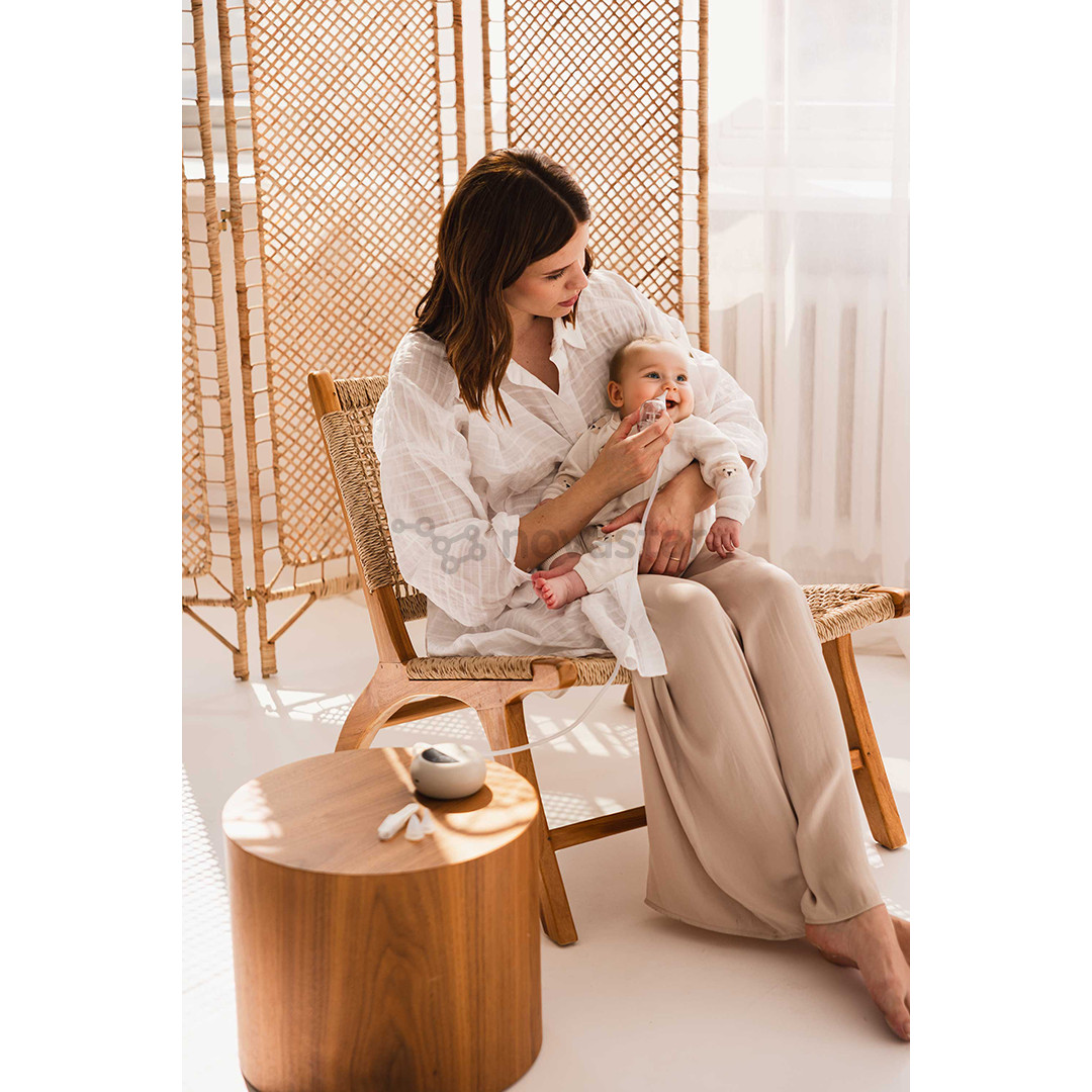 Momini Sniffley, white - Automatic nasal aspirator
