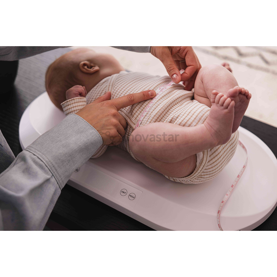 Momini TinyTally, iki 40 kg, baltos - Kūdikių svarstyklės