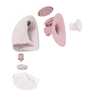 Momini TwinHarmony, 2-in-1, pink - Cordless breast pump
