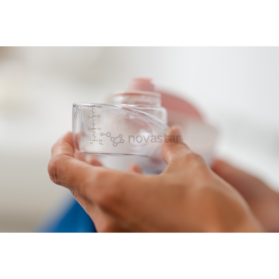 Momini TwinHarmony, 2-in-1, pink - Cordless breast pump