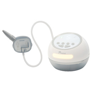 Momini NoseNest, white/grey - Automatic nasal aspirator NOSE.NEST
