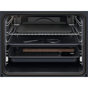 Electrolux 700 Series MealAssist with PizzaExpert 700, 72 L, pirolizė, juoda - Įmontuojama orkaitė