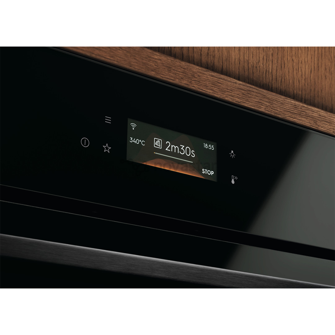 Electrolux 700 Series MealAssist with PizzaExpert 700, 72 L, pirolizė, juoda - Įmontuojama orkaitė