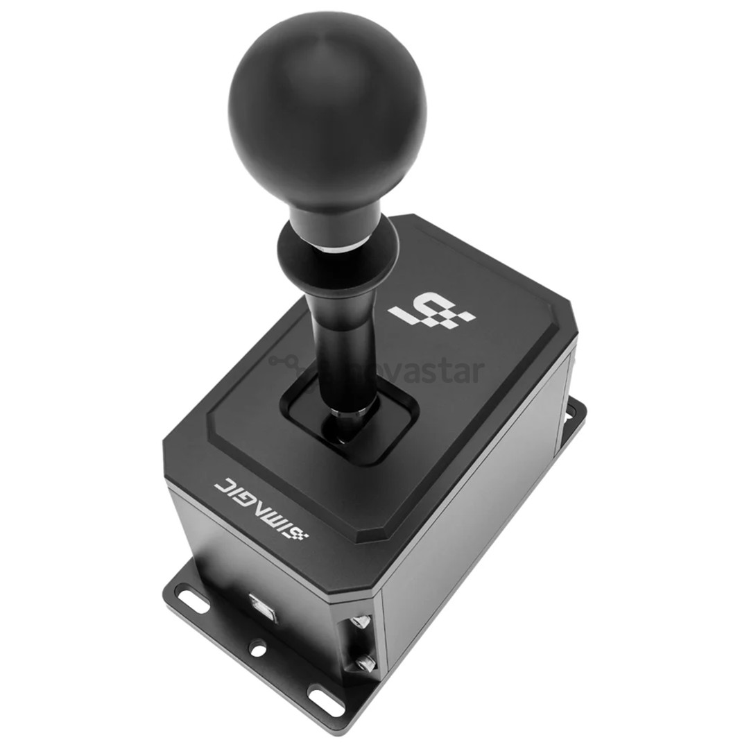 Simagic DS-8X Shifter, juoda - Pavarų perjungimo svirtis