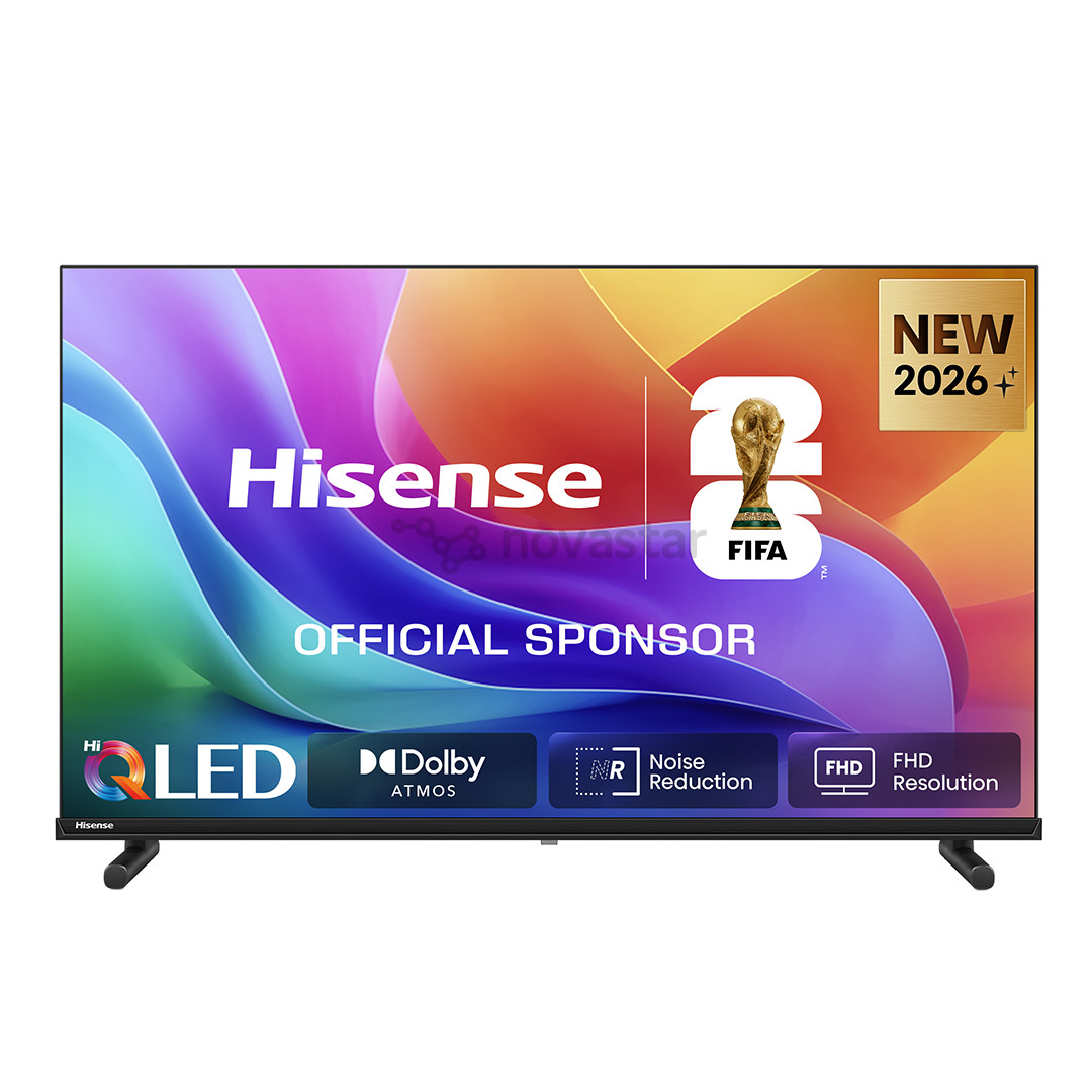 Hisense A5S, 40'', FHD, HI-QLED, black - TV