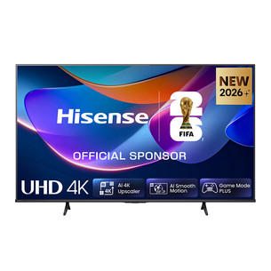 Hisense A6S, 50'', 4K UHD, VA LCD, black - TV