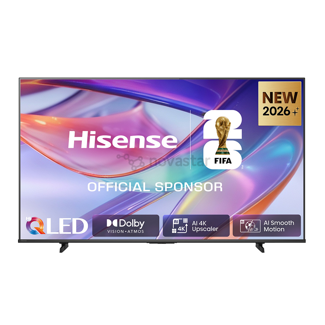 Hisense E7S, 65'', 4K UHD, HI-QLED, black - TV