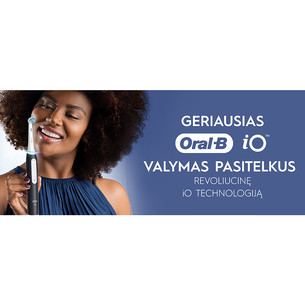 Braun Oral-B iO3, šviesiai mėlynas - Elektrinis dantų šepetėlis