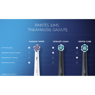 Braun Oral-B iO3, šviesiai mėlynas - Elektrinis dantų šepetėlis