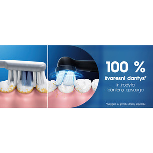 Braun Oral-B iO2, rožinio aukso spalvos - Elektrinis dantų šepetėlis
