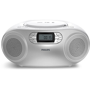 Philips CD Soundmachine TAZ2000, серебристый/черный - Магнитола