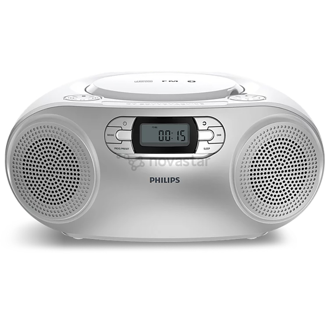 Philips CD Soundmachine TAZ2000, серебристый/черный - Магнитола TAZ2000S/10
