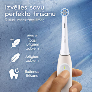 Braun Oral-B iO2, rožinio aukso spalvos - Elektrinis dantų šepetėlis