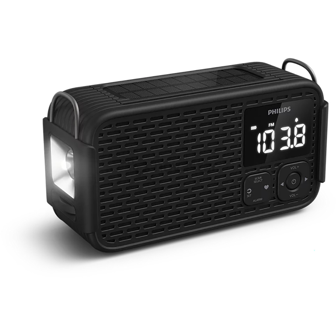 Philips Emergency radio TAR3500, juodas - Nešiojamasis radijas