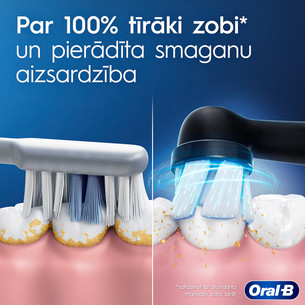 Elektrinis dantų šepetėlis Braun Oral-B iO2, kelioninis dėklas, juodas