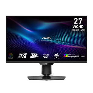 MSI MAG 274QPF X30MV, 27'', QHD,VA Mini LED, 300 Hz, black - Monitor 9S6-3CF09H-002