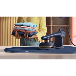 Philips OneTurn, 1800 W, blue - Iron-steamer