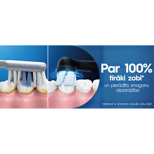 Braun Oral-B iO2, rožinio aukso spalvos - Elektrinis dantų šepetėlis