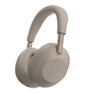 Sony WH-1000XM6, smėlio spalvos - Belaidės ausinės