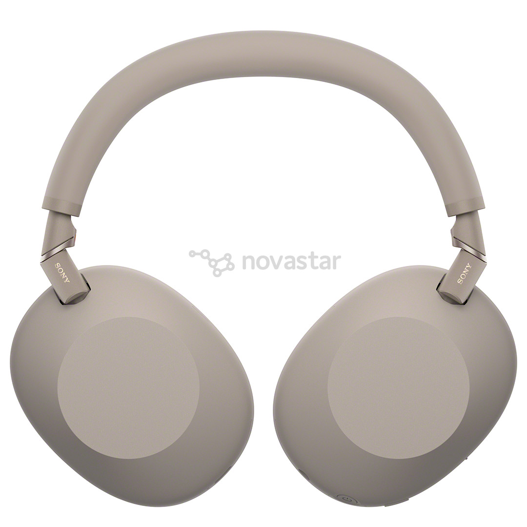 Sony WH-1000XM6, smėlio spalvos - Belaidės ausinės