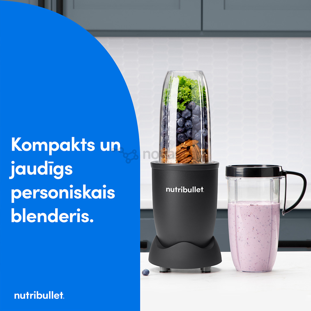 Nutribullet Pro, 900 W, 0,95 L, juodas - Trintuvas