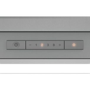 Miele 675 m³/val., plotis 53,2 cm, nerūdijančio plieno - Įmontuojamas gartraukis