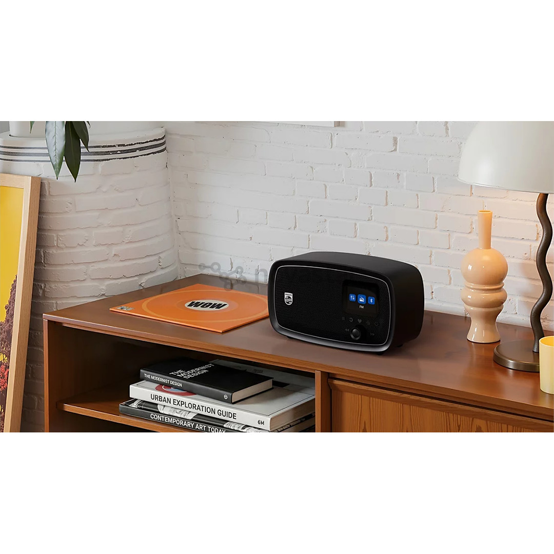 Philips Retro Janet XL TAV2500F, black - Portable radio